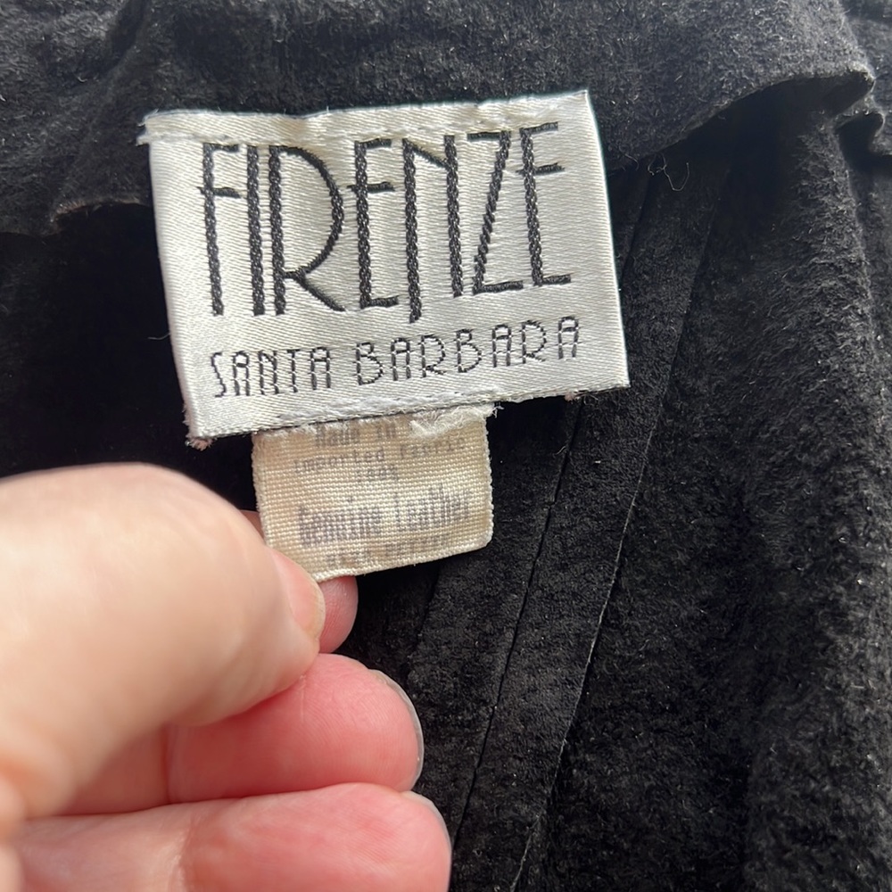VINTAGE | FIRENZE | Santa Barbara | Unlined Mini in Black - Picture 10 of 10